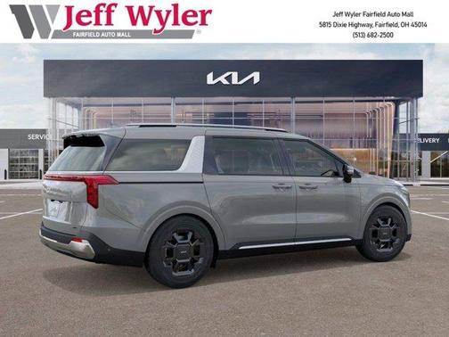 Ceramic Silver 2026 Kia Carnival Hybrid SX