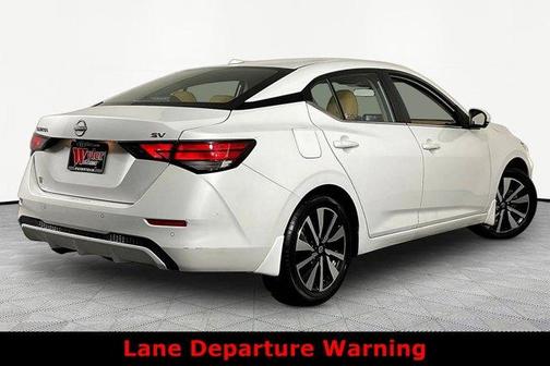 Aspen White 2024 Nissan Sentra SV
