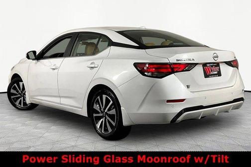 Aspen White 2024 Nissan Sentra SV