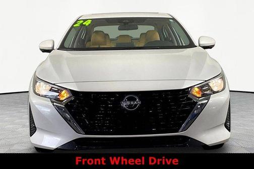 Aspen White 2024 Nissan Sentra SV