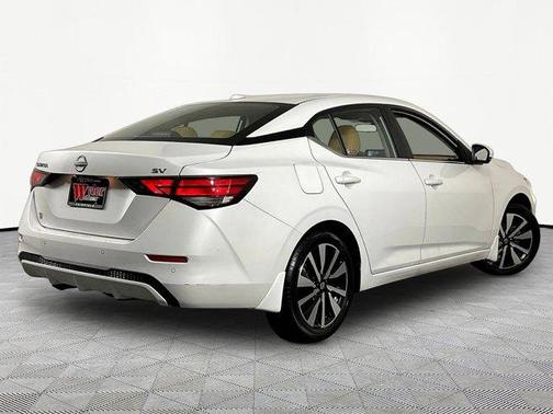 Aspen White 2024 Nissan Sentra SV