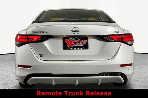 Aspen White 2024 Nissan Sentra SV