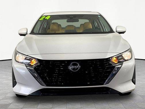 Aspen White 2024 Nissan Sentra SV