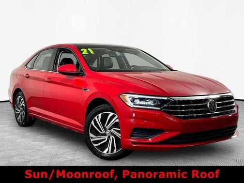 Tornado Red 2021 Volkswagen Jetta 1.4T SEL