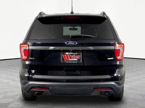 Shadow Black 2018 Ford Explorer XLT