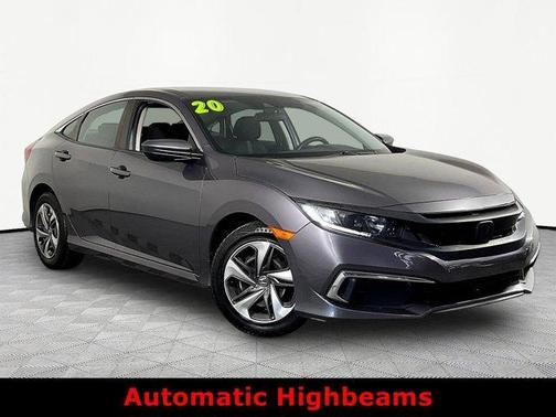 Sonic Gray Pearl 2020 Honda Civic LX