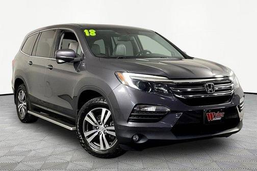 Lunar Silver Metallic 2018 Honda Pilot EX-L