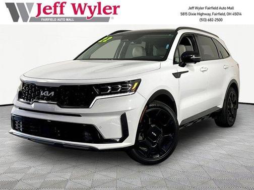 Glacial White Pearl 2022 Kia Sorento SX Prestige