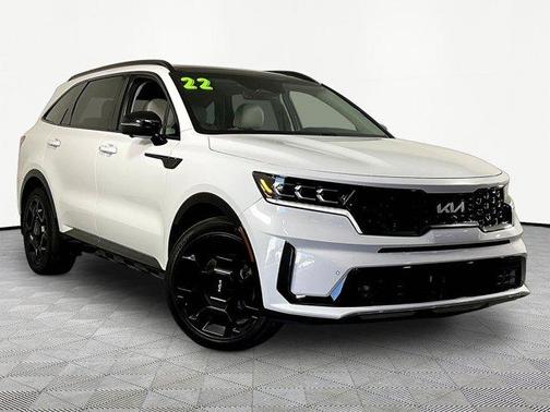 Glacial White Pearl 2022 Kia Sorento SX Prestige