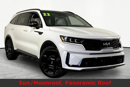 Glacial White Pearl 2022 Kia Sorento SX Prestige