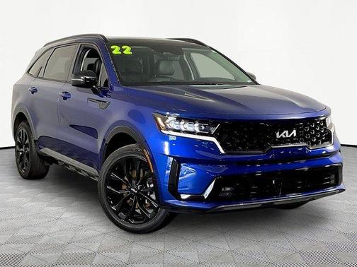 Sapphire Blue 2022 Kia Sorento SX
