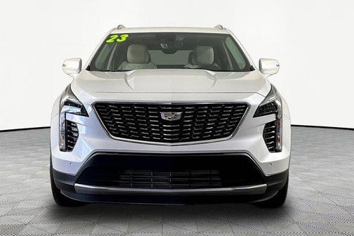 Crystal White Tri-Coat 2023 Cadillac XT4 Premium Luxury