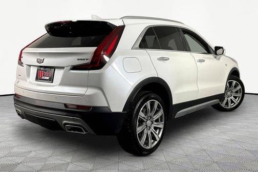 Crystal White Tri-Coat 2023 Cadillac XT4 Premium Luxury