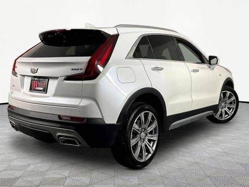 Crystal White Tri-Coat 2023 Cadillac XT4 Premium Luxury