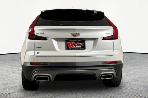 Crystal White Tri-Coat 2023 Cadillac XT4 Premium Luxury