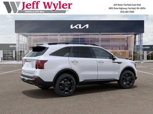 Snow White Pearl 2026 Kia Sorento Hybrid X-LINE SX PRESTIGE