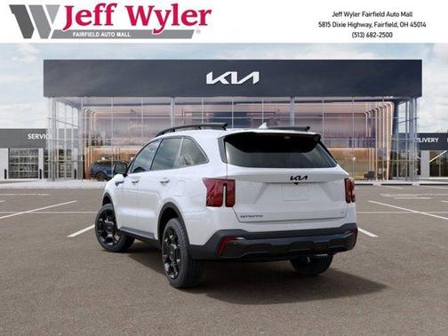 Snow White Pearl 2026 Kia Sorento Hybrid X-LINE SX PRESTIGE