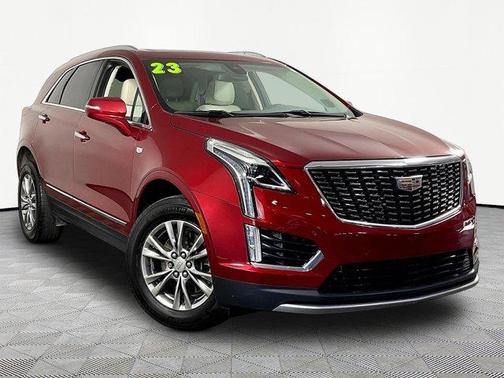 Radiant Red 2023 Cadillac XT5 Premium Luxury