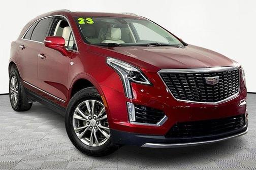 Radiant Red 2023 Cadillac XT5 Premium Luxury