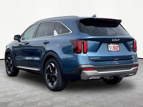 Mineral Blue 2026 Kia Sorento Hybrid EX