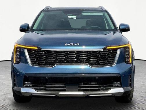 Mineral Blue 2026 Kia Sorento Hybrid EX