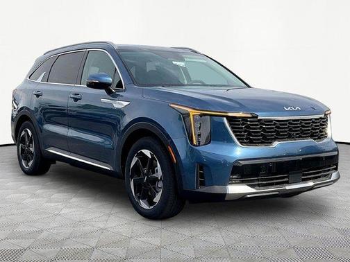 Mineral Blue 2026 Kia Sorento Hybrid EX