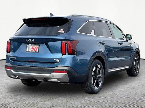 Mineral Blue 2026 Kia Sorento Hybrid EX