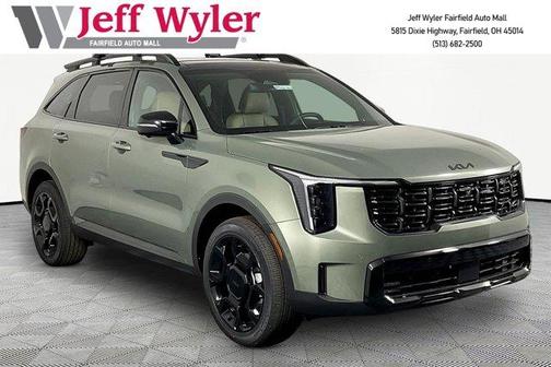 Jungle Green 2026 Kia Sorento X-Line SX Prestige