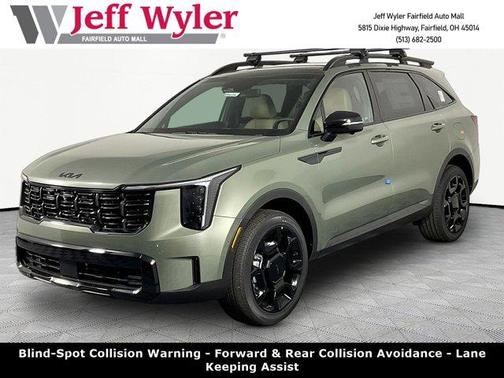 Jungle Green 2026 Kia Sorento X-Line SX Prestige