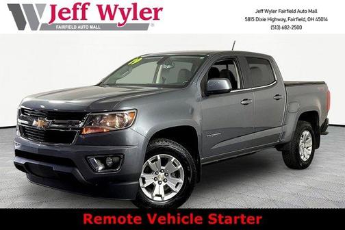 Satin Steel Metallic 2019 Chevrolet Colorado LT