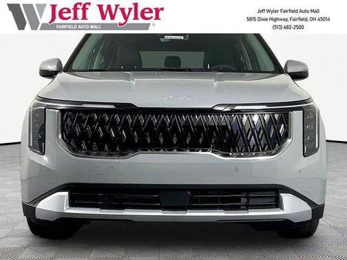 Ceramic Silver 2026 Kia Carnival Hybrid EX