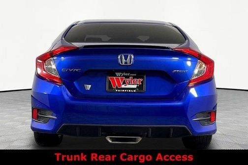 Aegean Blue Metallic 2020 Honda Civic Sport