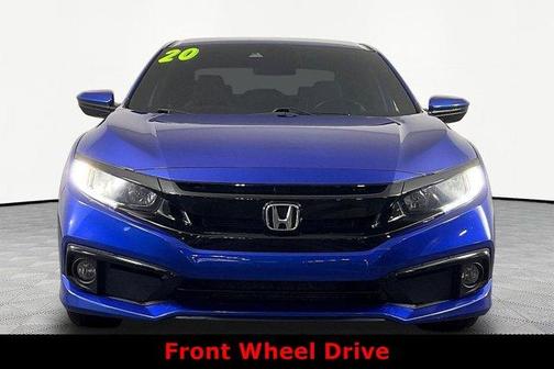 Aegean Blue Metallic 2020 Honda Civic Sport