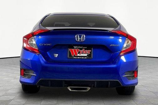 Aegean Blue Metallic 2020 Honda Civic Sport