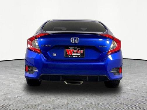 Aegean Blue Metallic 2020 Honda Civic Sport