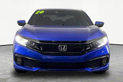 Aegean Blue Metallic 2020 Honda Civic Sport