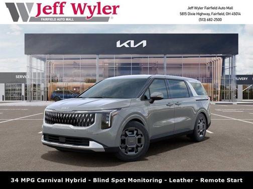 Ceramic White 2026 Kia Carnival Hybrid EX