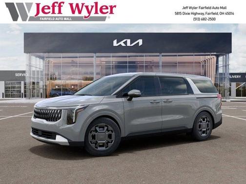 Ceramic White 2026 Kia Carnival Hybrid EX