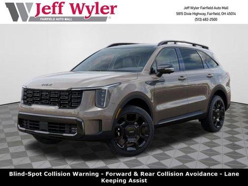 Brown 2026 Kia Sorento X-Line SX Prestige