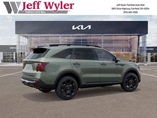 Jungle Green 2026 Kia Sorento X-Line SX Prestige