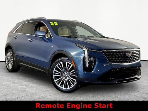 Deep Sea Metallic 2025 Cadillac XT4 Premium Luxury