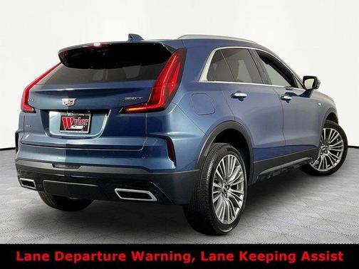 Deep Sea Metallic 2025 Cadillac XT4 Premium Luxury