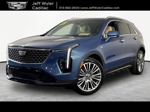 Deep Sea Metallic 2025 Cadillac XT4 Premium Luxury
