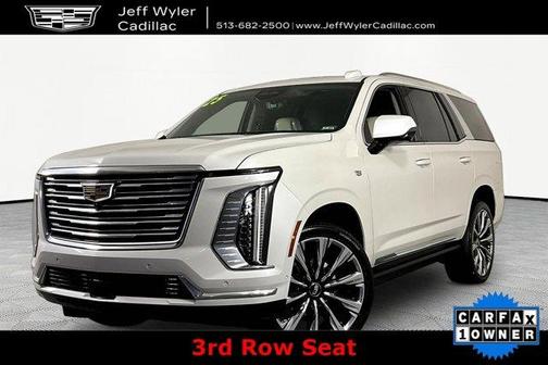 Crystal White Tri-Coat 2025 Cadillac Escalade Premium Luxury Platinum