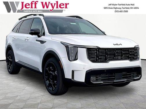Glacial White Pearl 2026 Kia Sorento X-Line SX Prestige