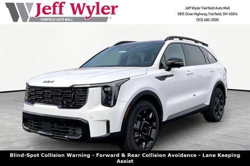 Glacial White Pearl 2026 Kia Sorento X-Line SX Prestige