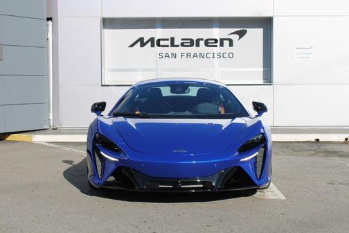 Aurora Blue 2025 McLaren Artura Performance
