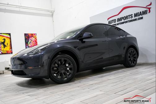 Stealth Grey 2024 Tesla Model Y Long Range Dual Motor All-Wheel Drive