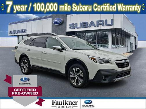 Crystal White Pearl 2022 Subaru Outback Touring XT