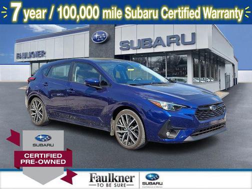Sapphire Blue Pearl 2024 Subaru Impreza Sport
